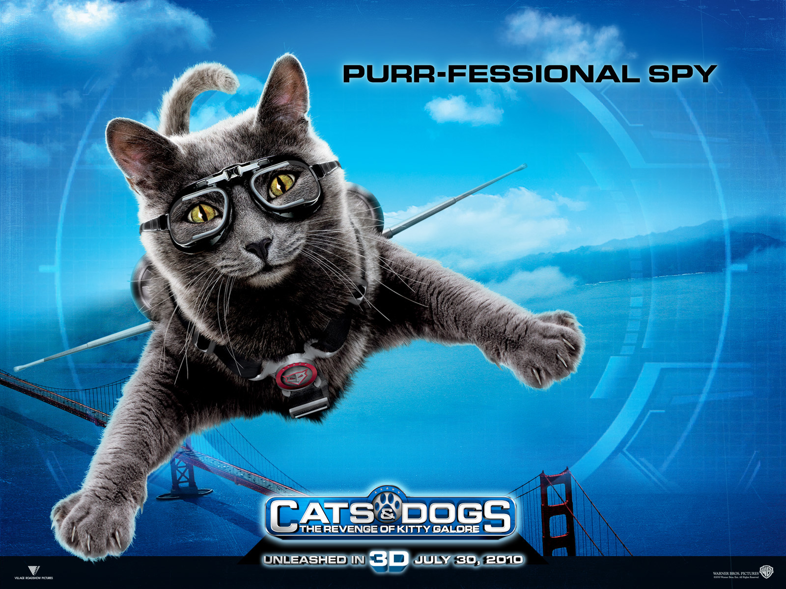 Wallpaper Picture Of Catherine The Cat From Movie Cats And Dogs