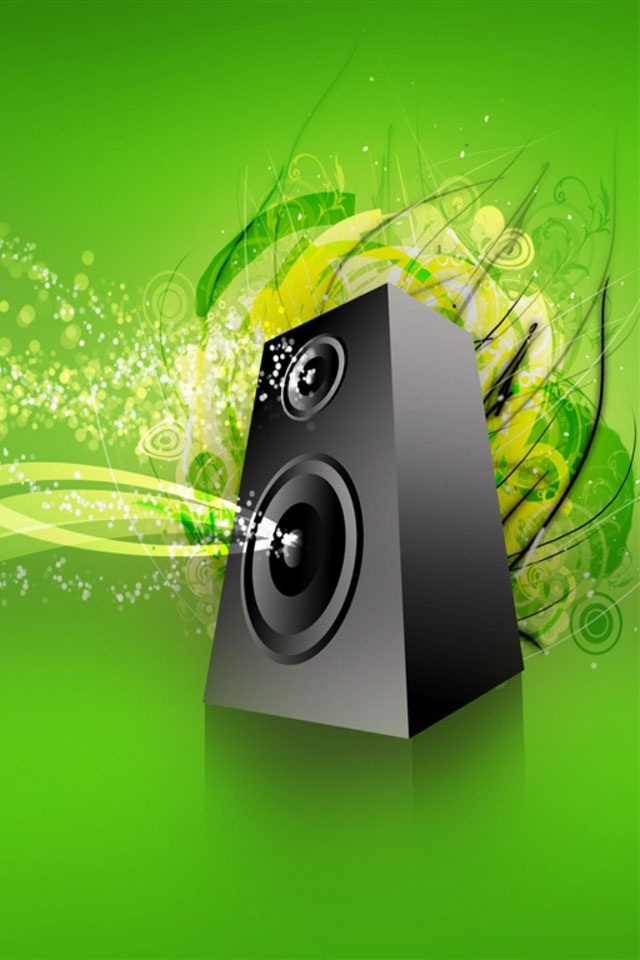 ipod touch hd 3d vector loudspeaker ipod touch wallpapers backgrounds