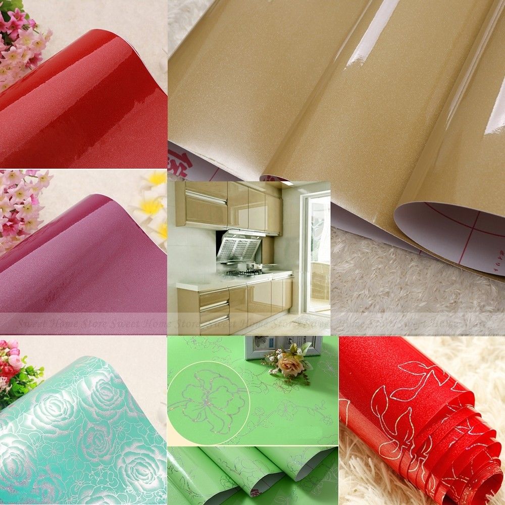 Free Download Contact Paper Pvc Kitchen Shelf Liner Peel Stick