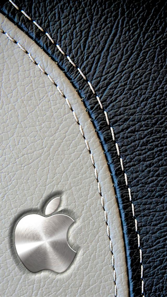 Leather iPhone Wallpaper S