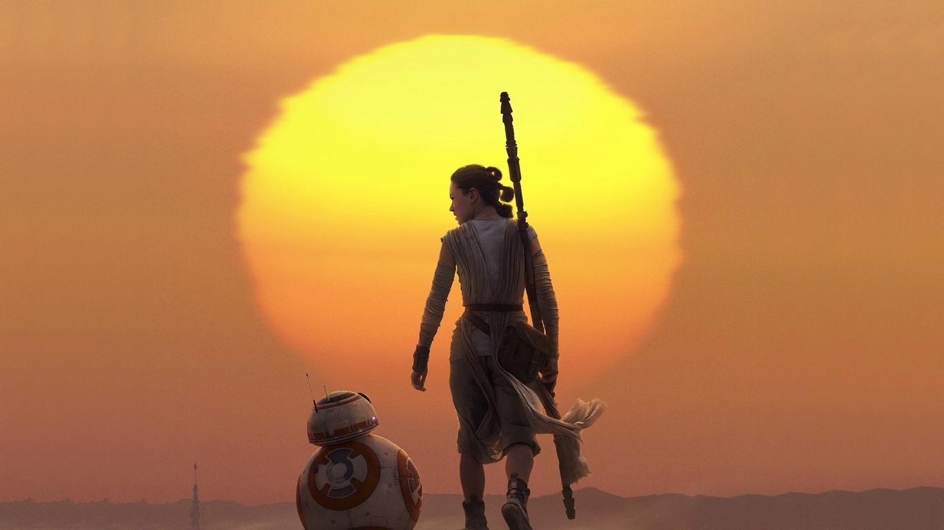 Droid Bb8 Star Wars The Force Awakens Movie Wallpaper