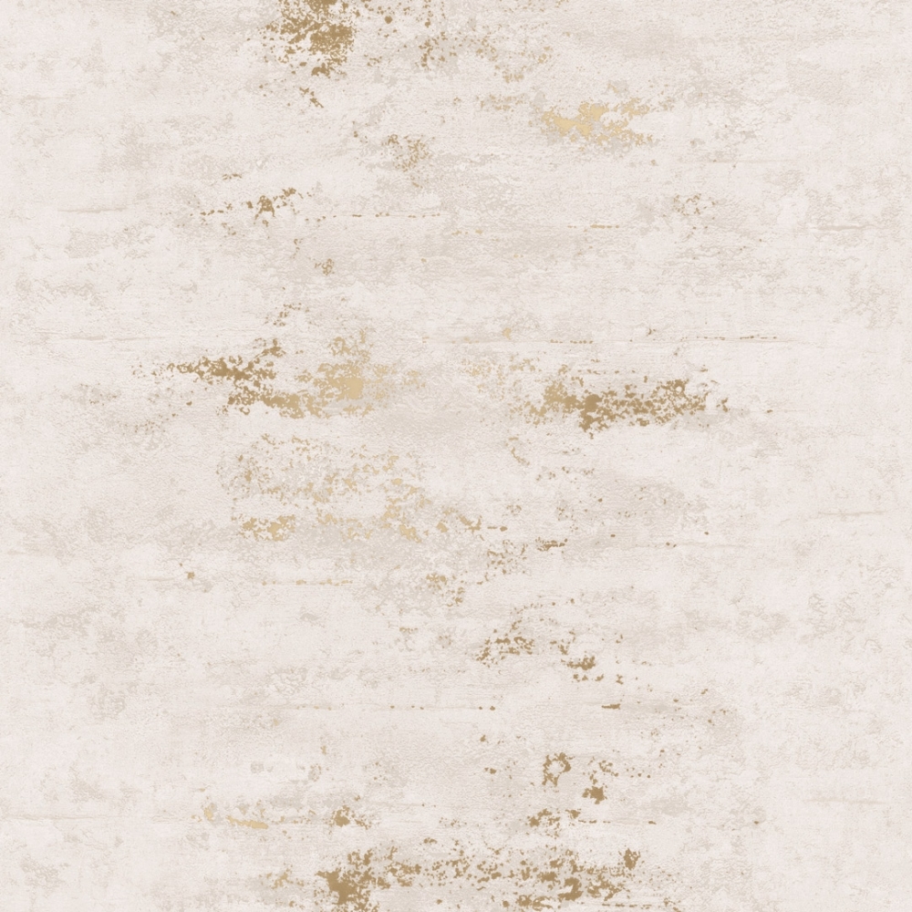 I Love Wallpaper Olympia Industrial Wallpaper in Ivory and Gold