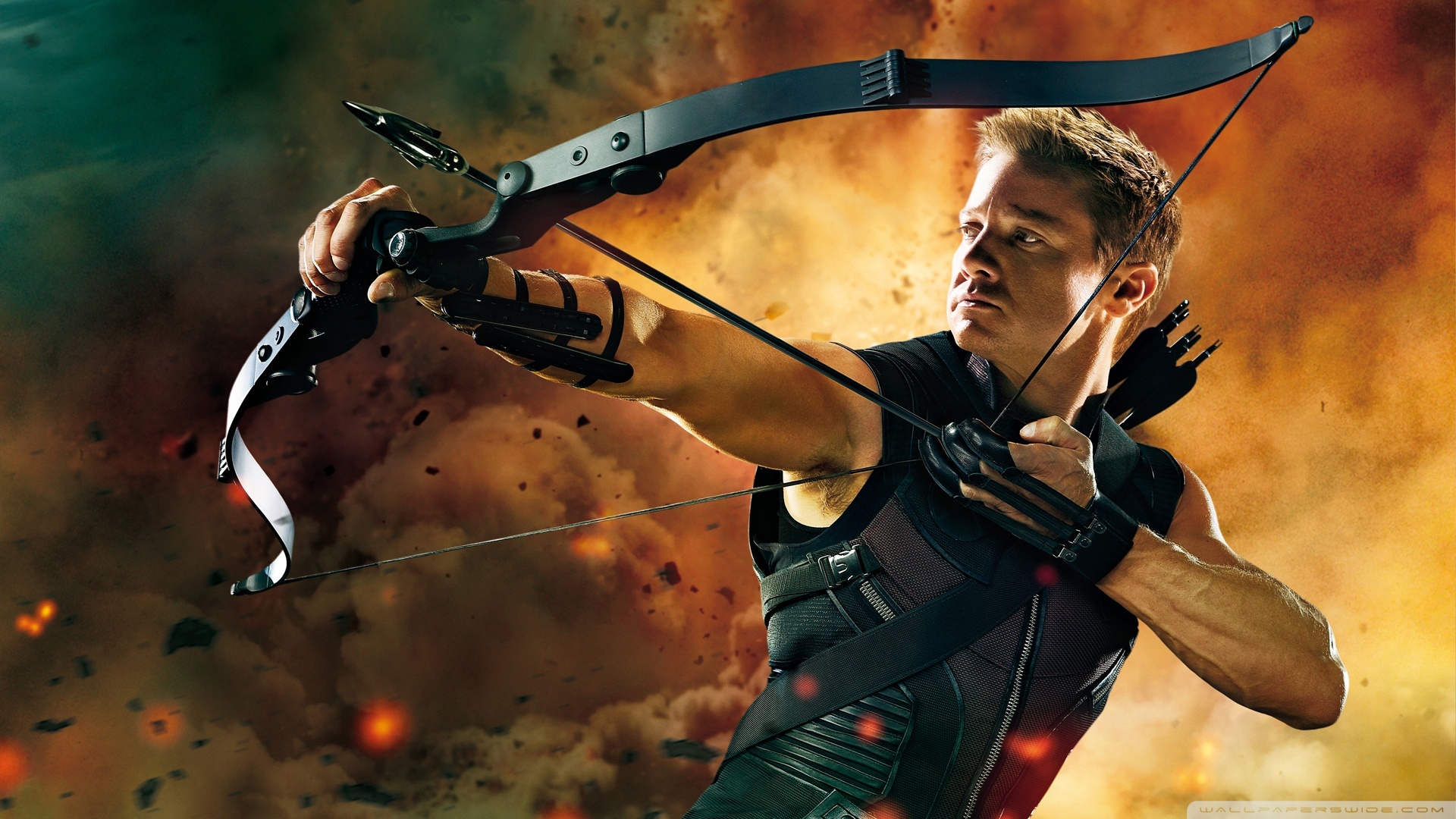 Hawkeye In The Avengers Ultra HD Desktop Background Wallpaper For