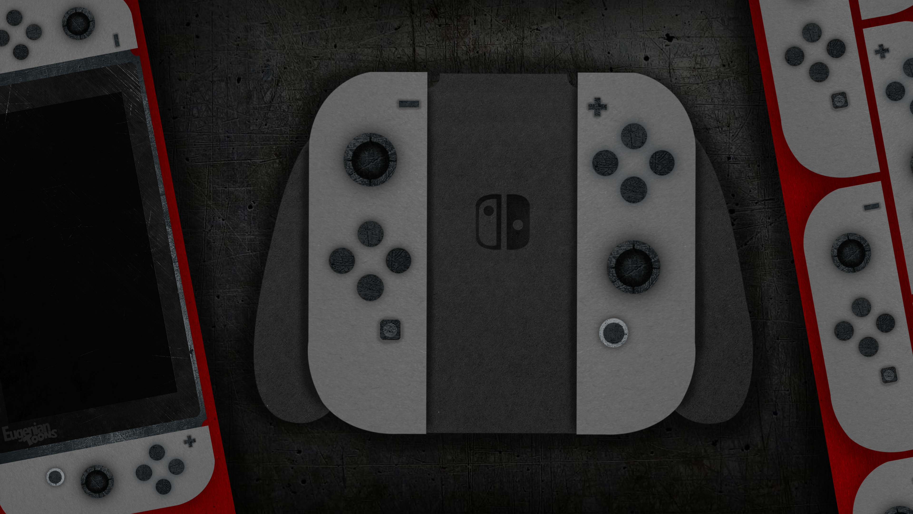 Nintendo Switch   Material Wallpaper by EugenianToons on