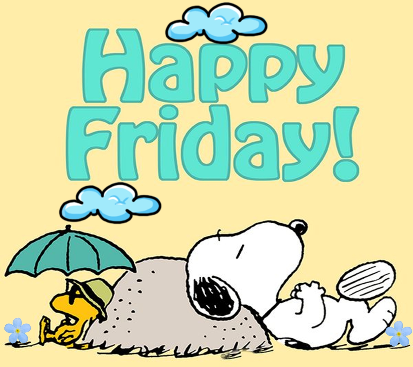 Snoopy Happy Friday X Wallpaper
