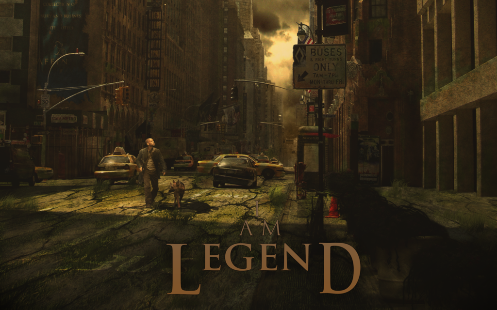 Am Legend Wallpaper By Bostek