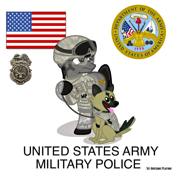 Military Police Logo Wallpaper United States