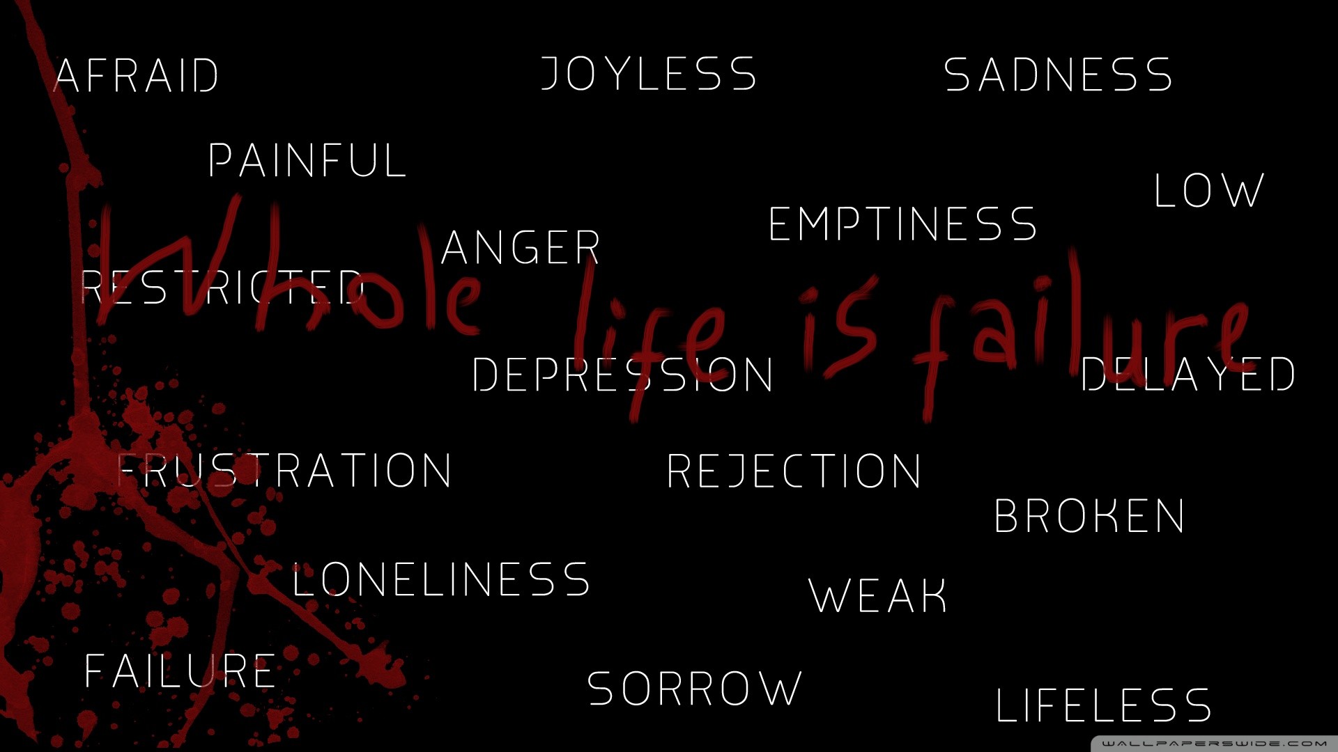 Dark Depressing Wallpaper
