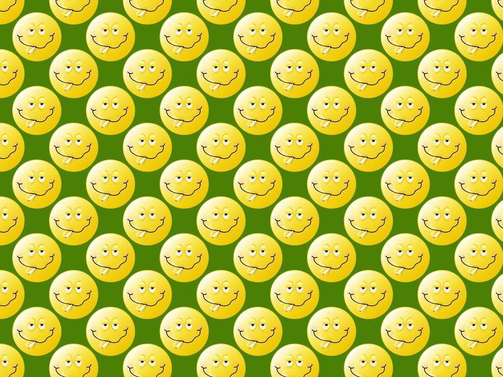 Cool Smiley Face Background