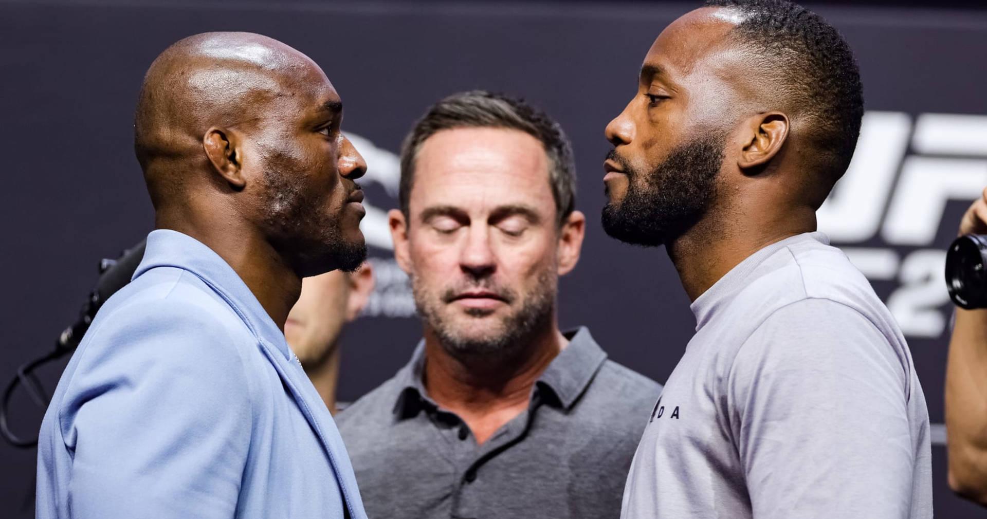 Download Leon Edwards And Kamaru Usman Wallpaper