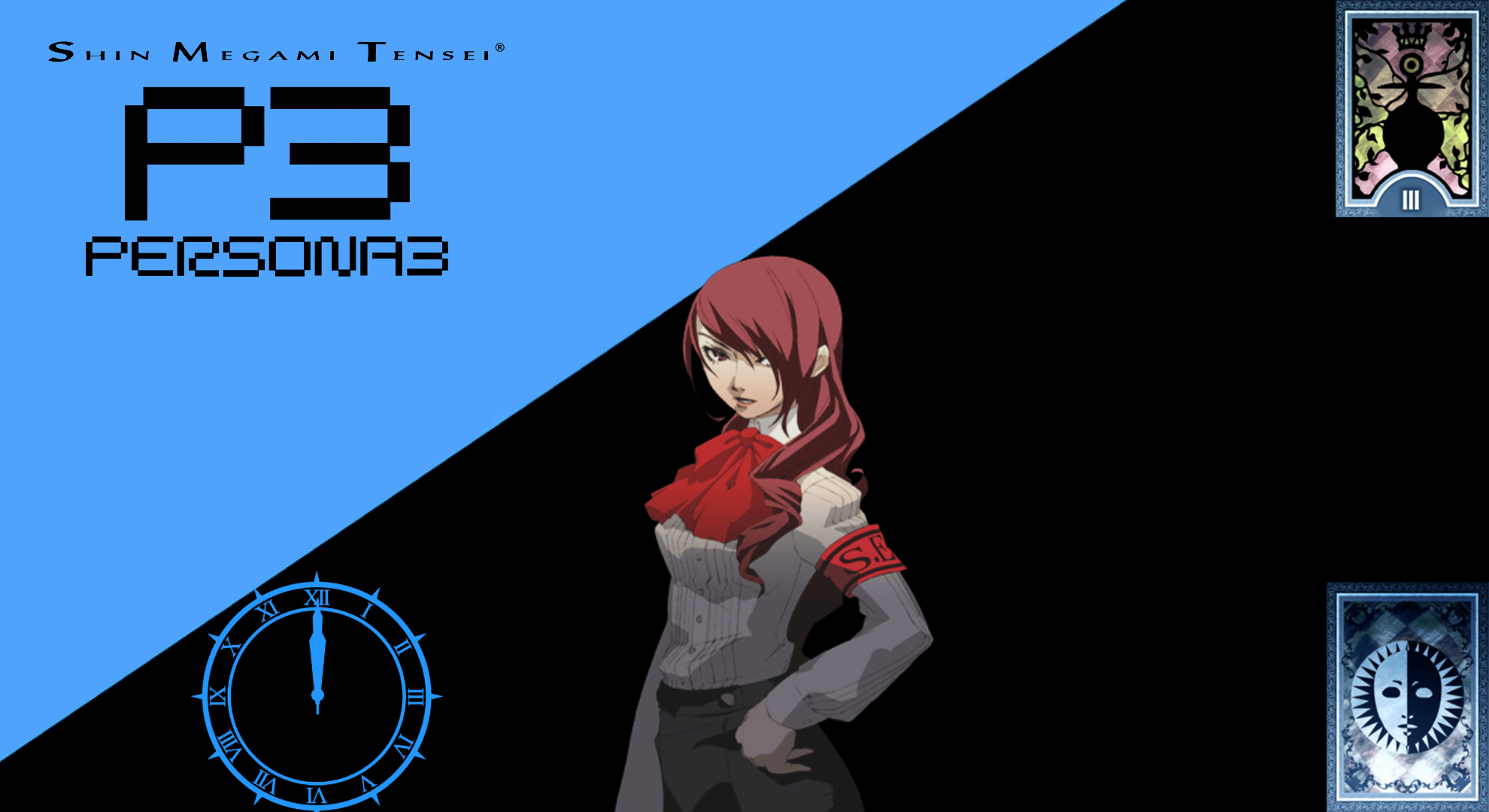 I Made A Wallpaper Of Mitsuru From P3 Persona