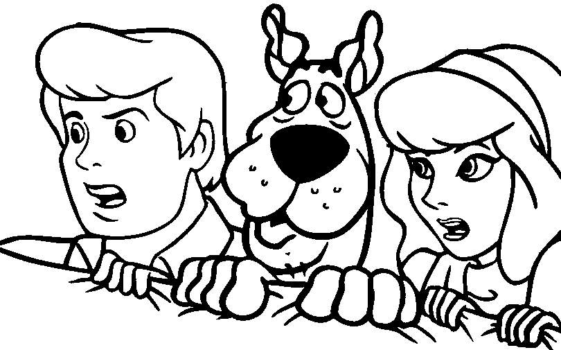 Scooby Doo Coloring S To Print Out