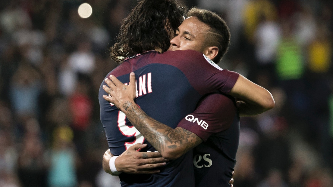 Championnat De France Edinson Cavani Et Le Paris Saint