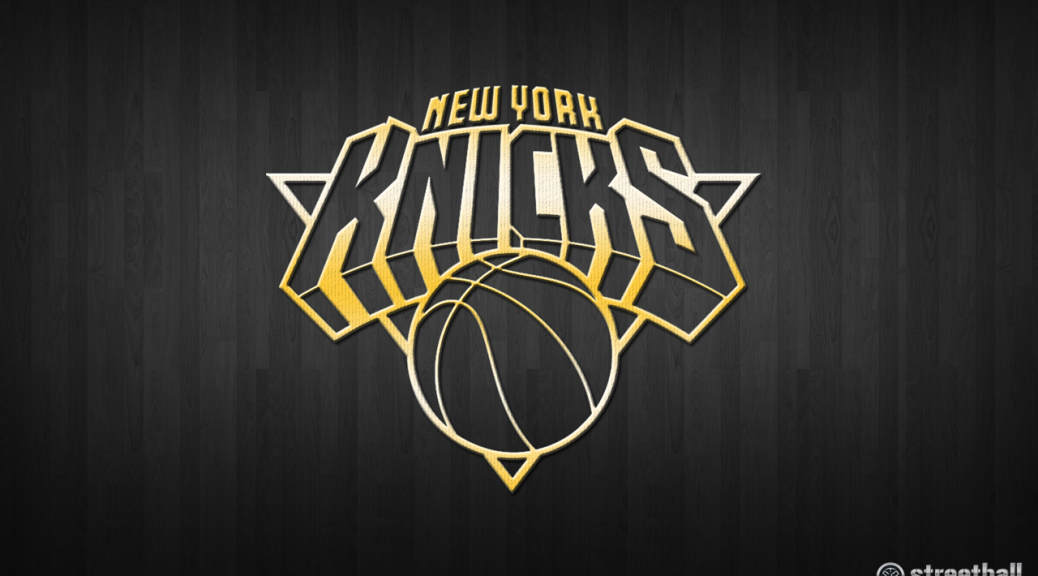 Nba New York Knicks Basketball Gold Logo HD
