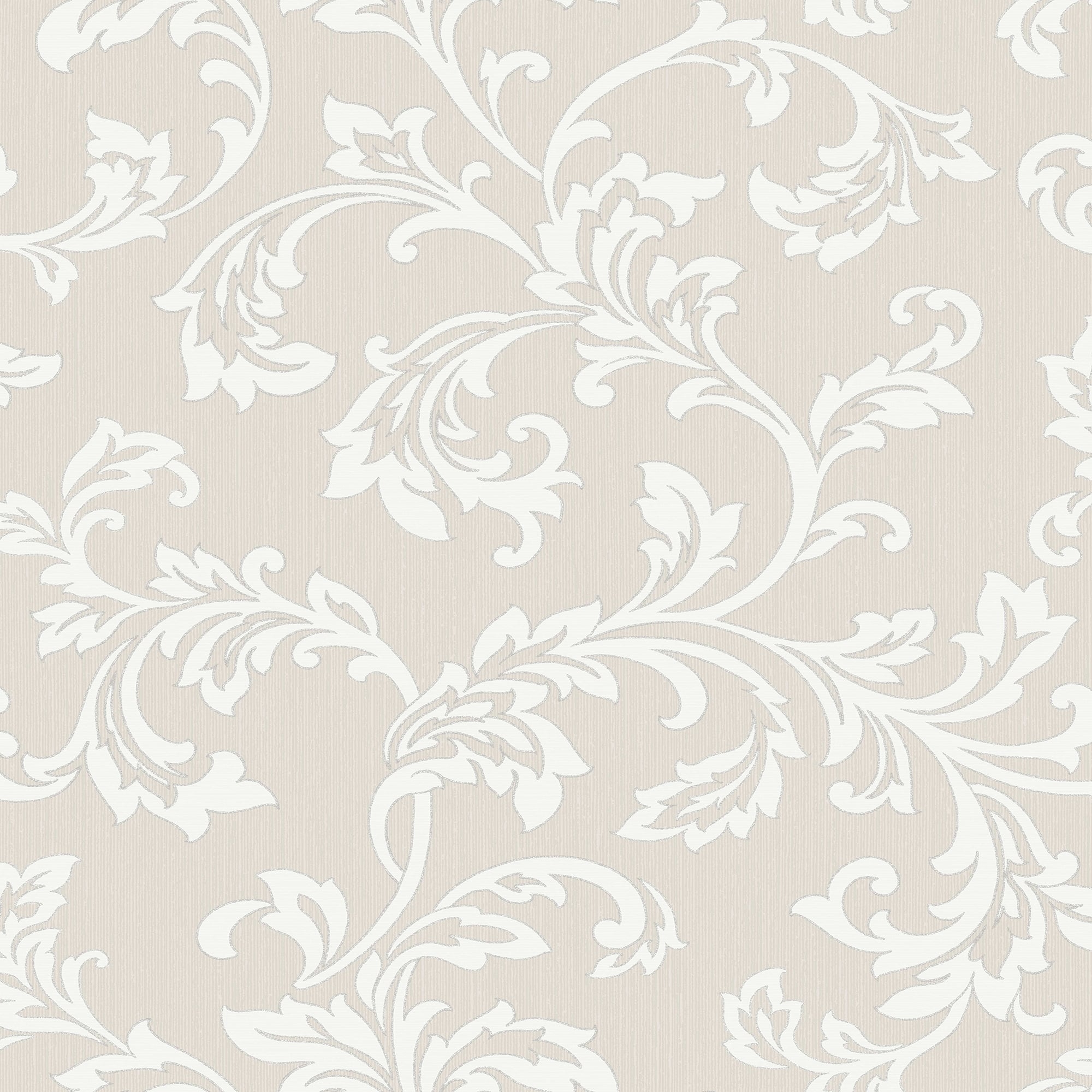 Fine Decor Cavendish Floral Wallpaper Beige Fd40991