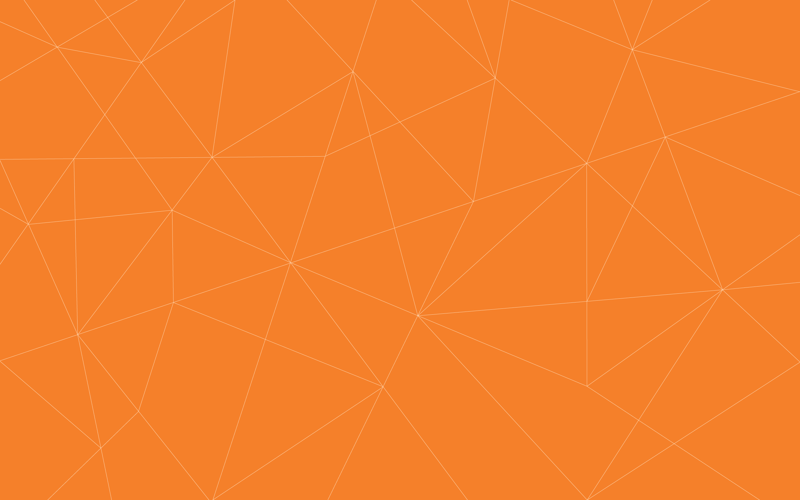 Geometric desktop wallpapers How About Orange