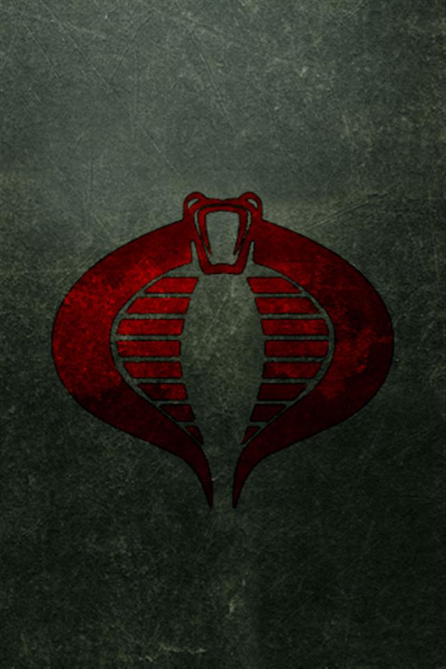 Cobra Commander Logo HD iPhone Wallpapers iPhone 5s4s3G 640x960