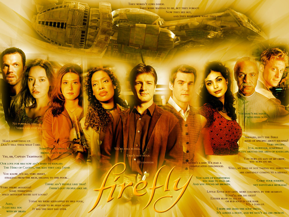 Serenity Crew Firefly Wallpaper