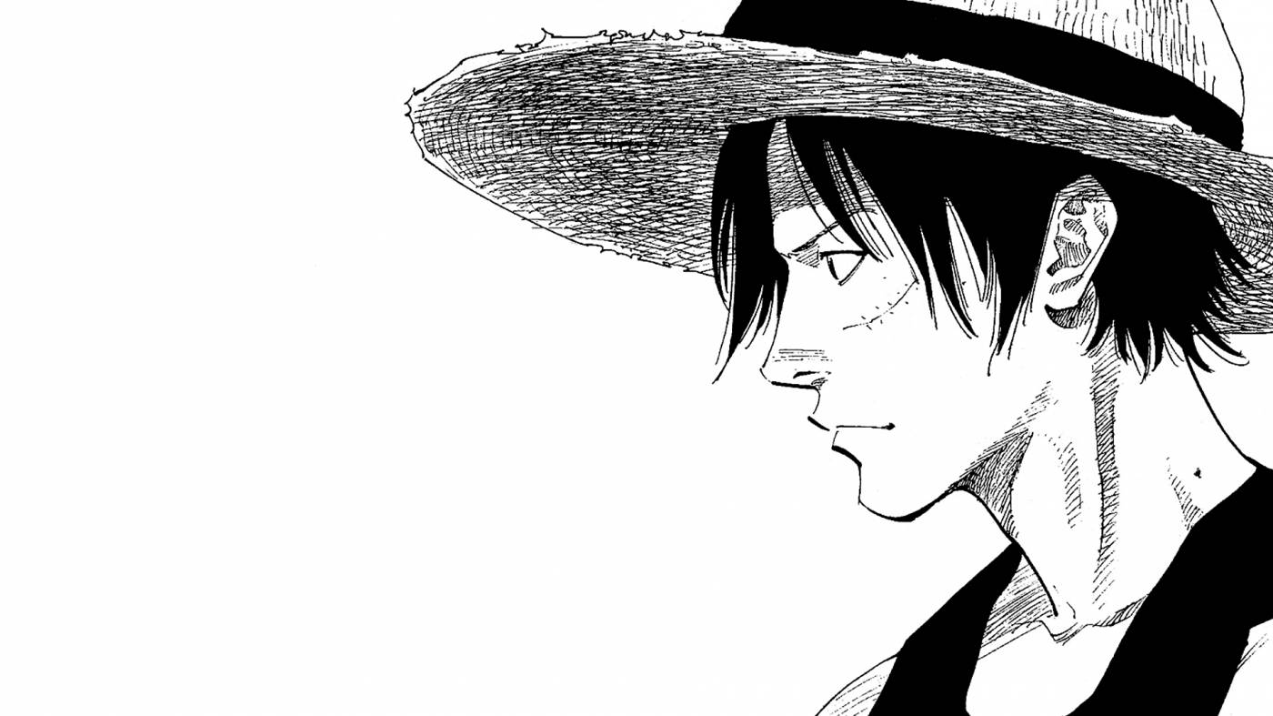 Luffy Black Wallpaper