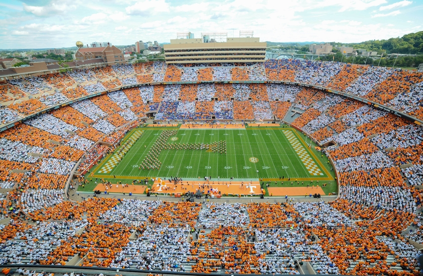Oct Knoxville Tn Usa A General Of Neyland Stadium