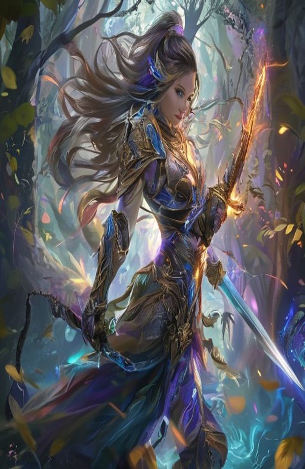 Fantasy Female Warrior Wallpaper