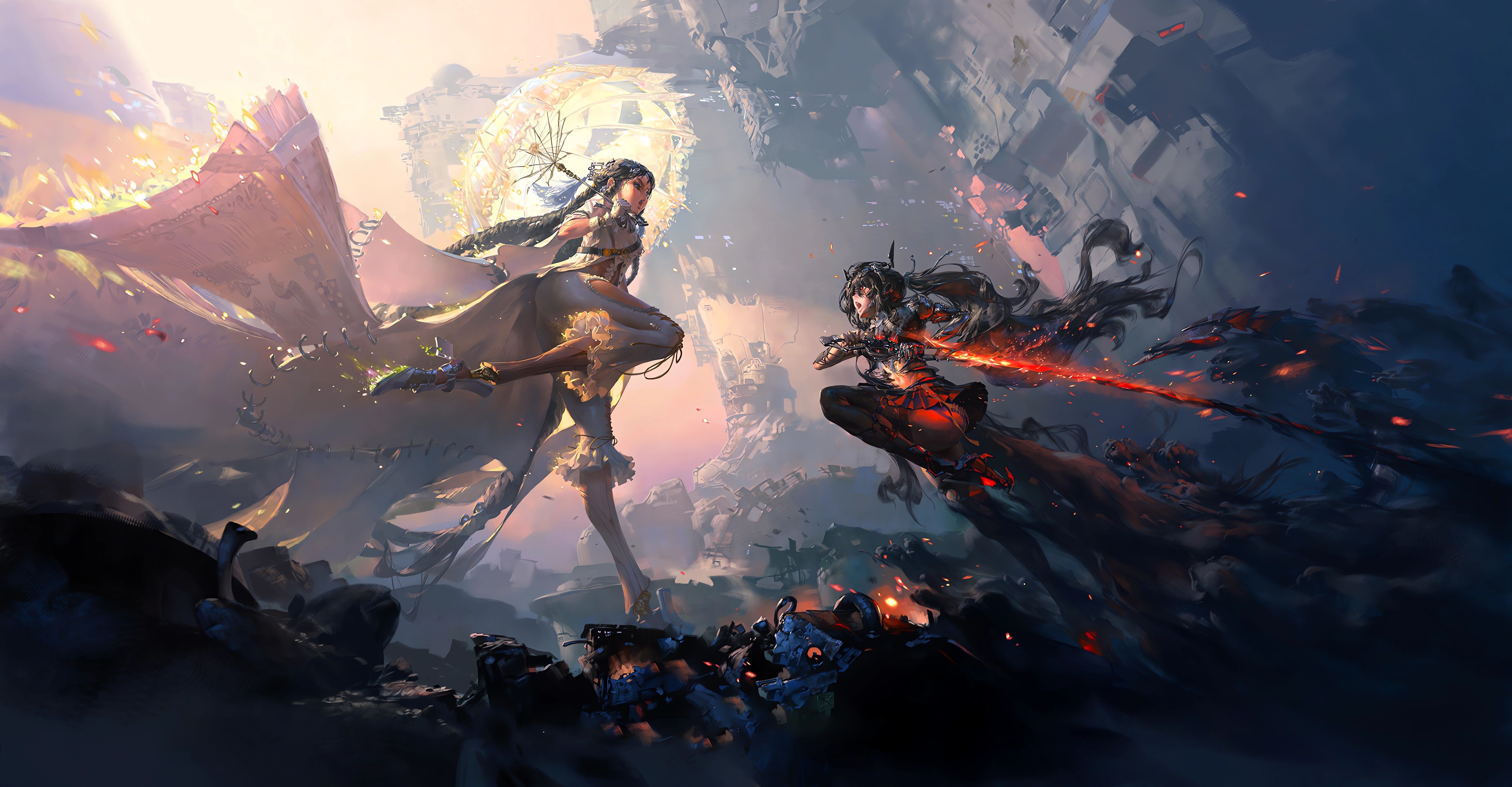 Anime Fight Wallpaper