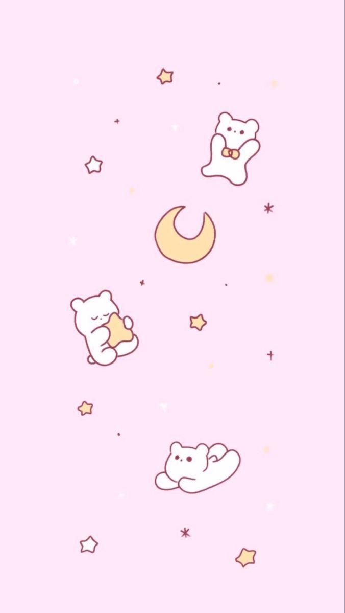 Karauyu On Cute Wallpaper Pink Kawaii iPhone