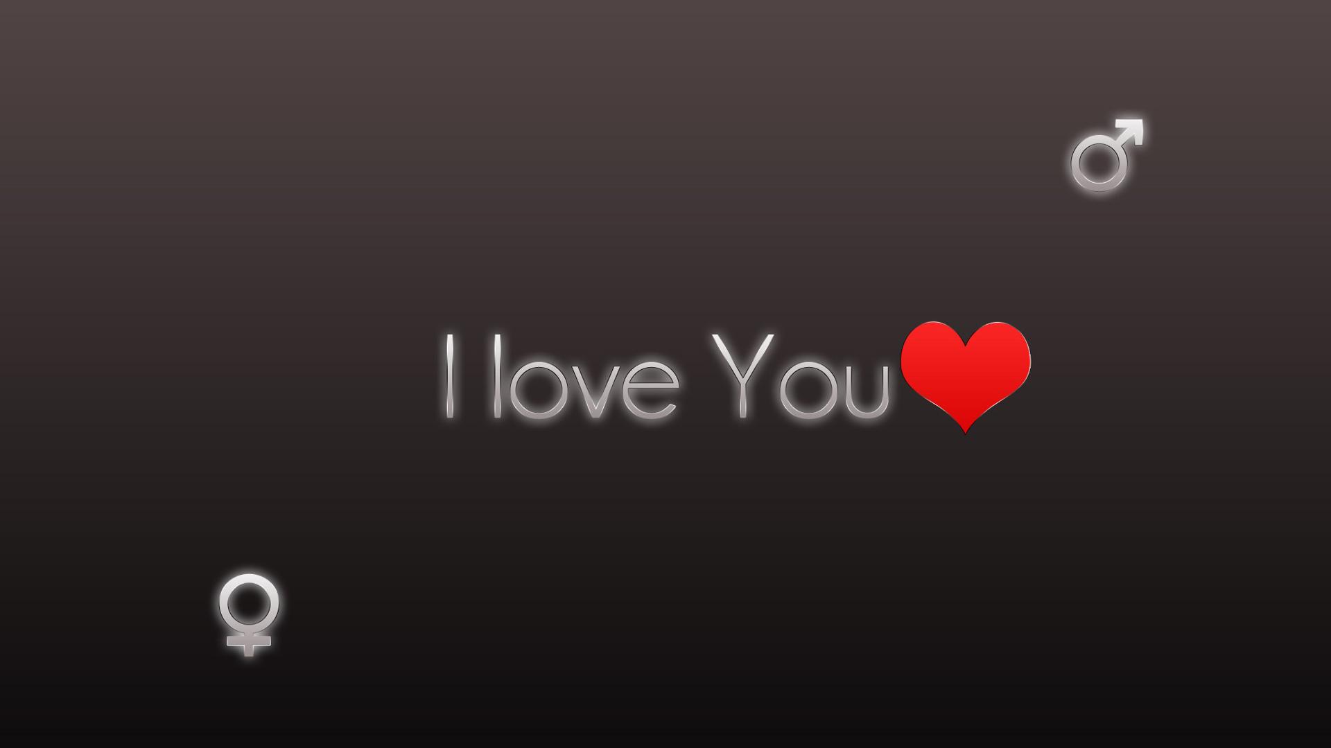 I Love You Heart HD Wallpaper Of