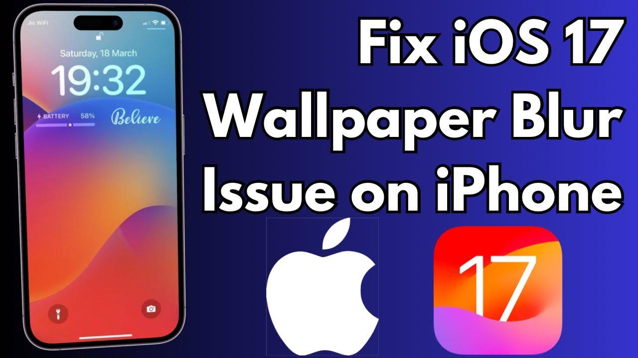 Fix Ios Wallpaper Getting Blurred On iPhone iPad