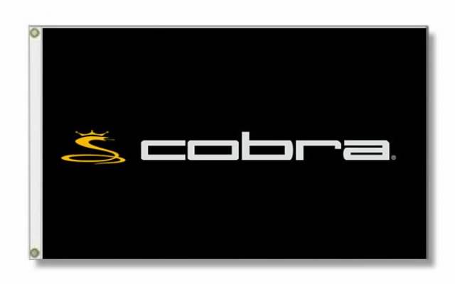 Cobra Golf Logo Flag