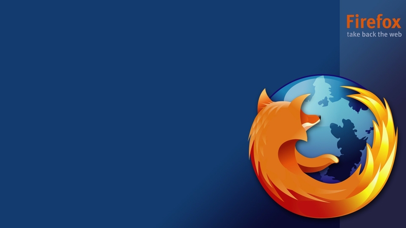 Blue Firefox Wallpaper