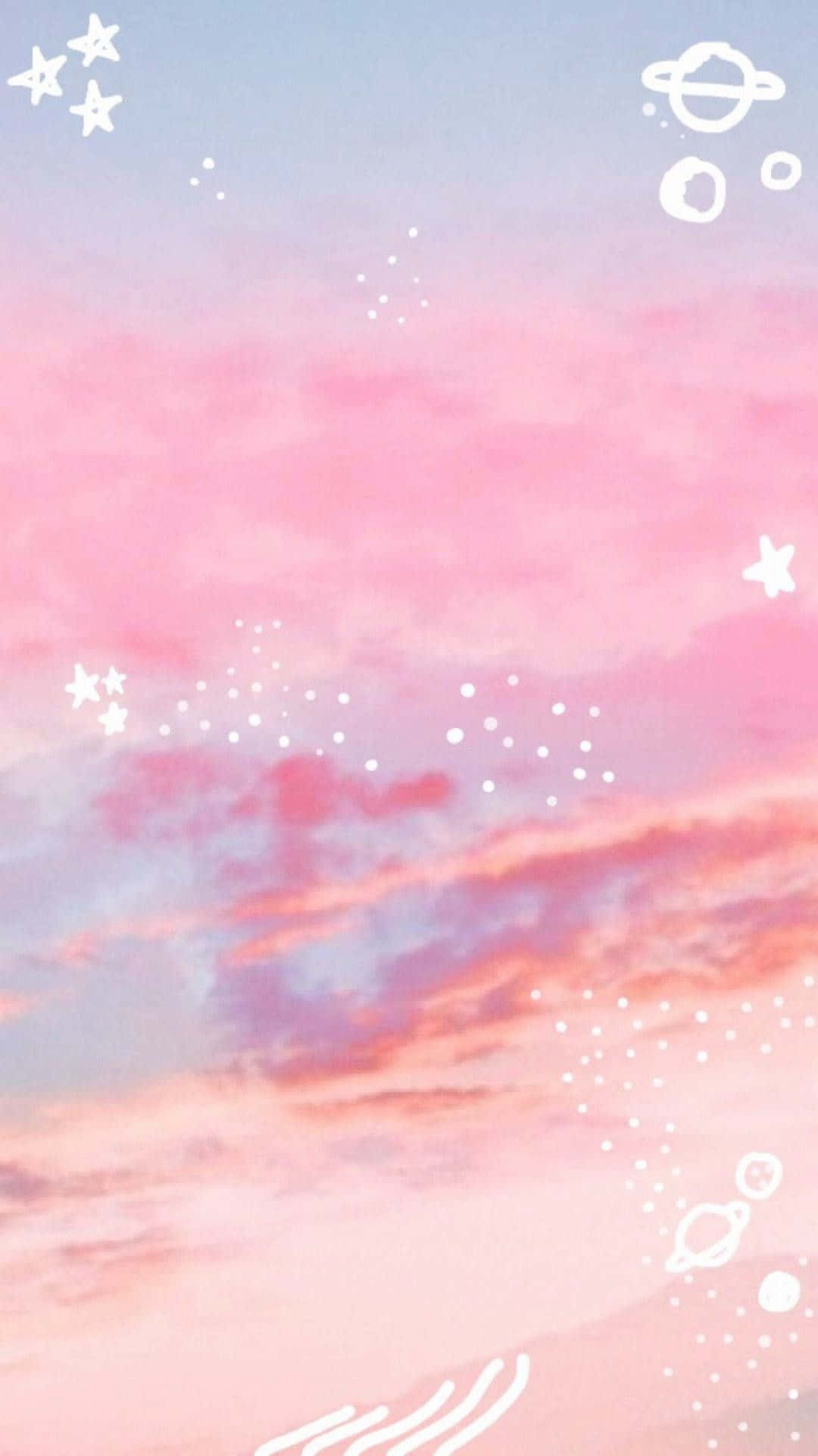 A Heavenly Pile Of Soft And Sweet Pink Cotton Candy Wallpaper