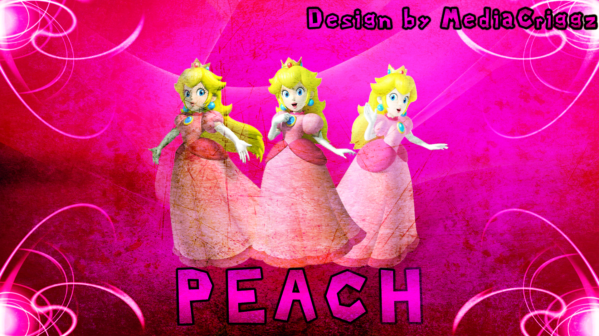 Princess Peach Wallpaper By Mediacriggz