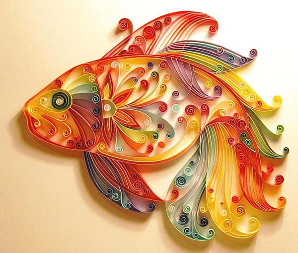 Unique Paper Art Craft Ideas And Quilling Designs From Yulia