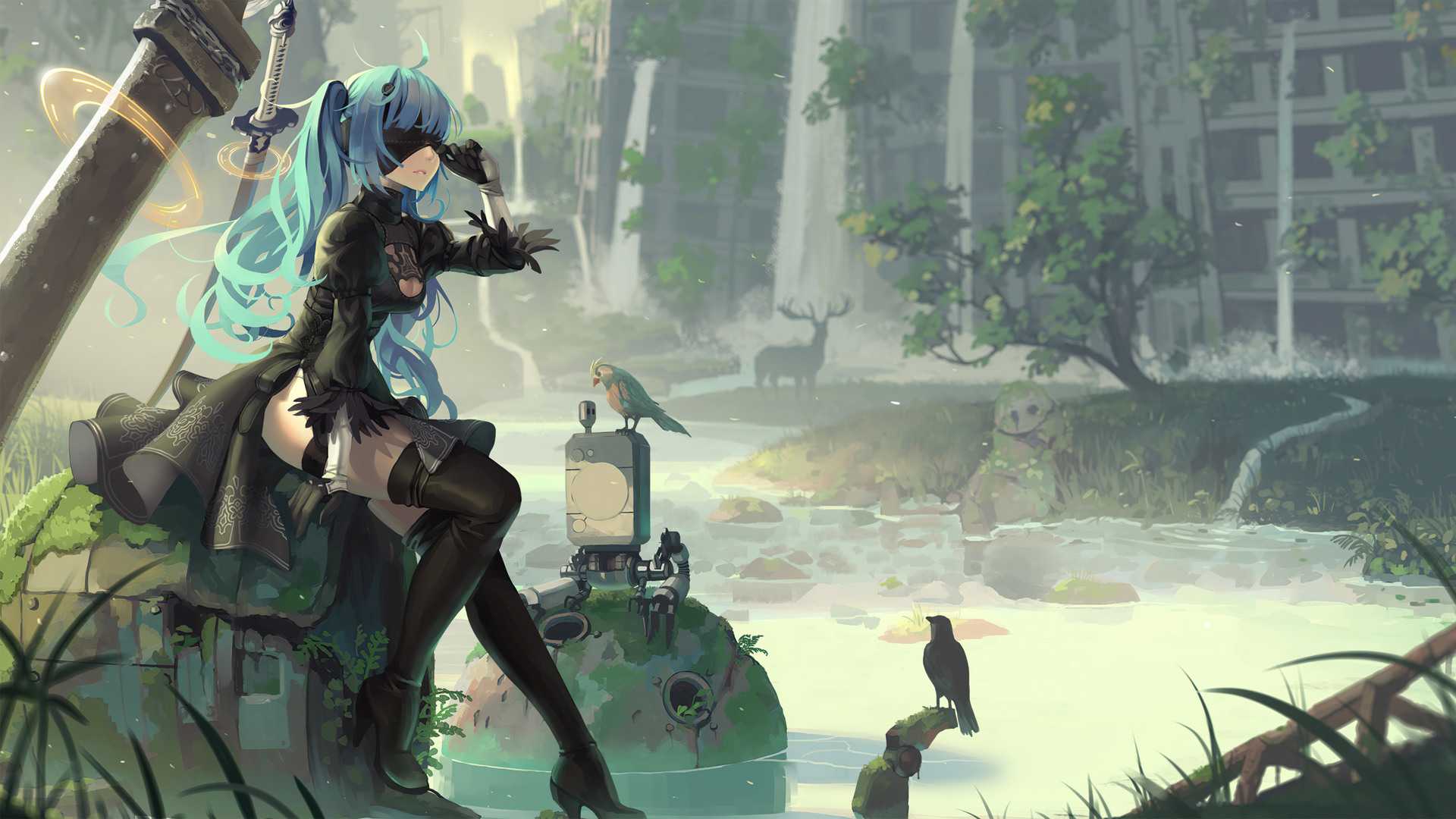 HD Nier Automata Wallpaper