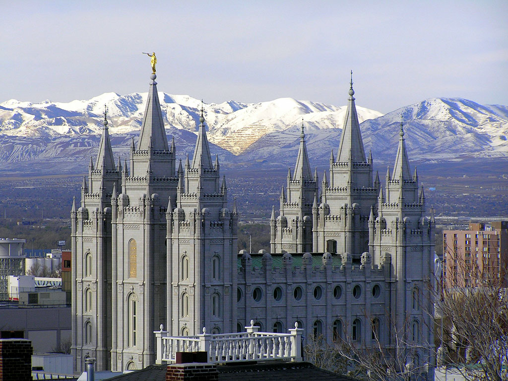 Salt Lake City Temple Wallpaper HD