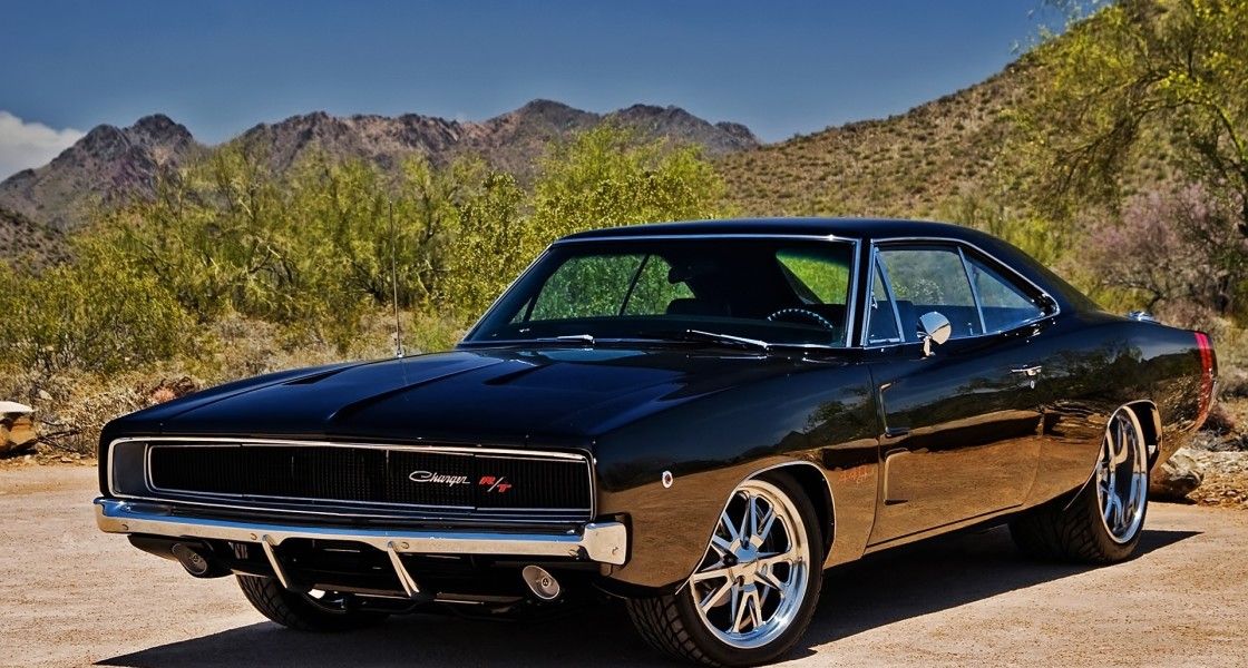 Black Dodge Charger Rt HD Wallpaper Dream Machines Muscle Cars