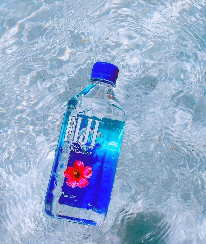 F I J Water Aesthetic Blue Girls Bottles