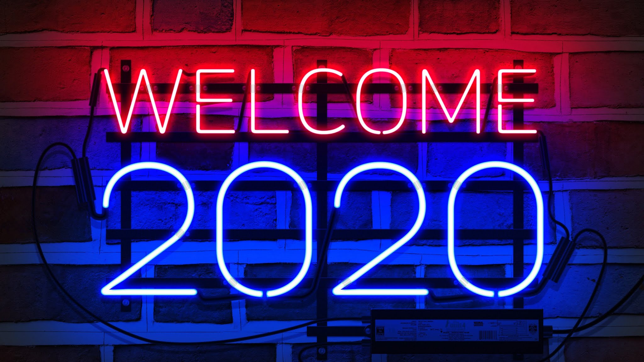 2020 New Year Wallpaper