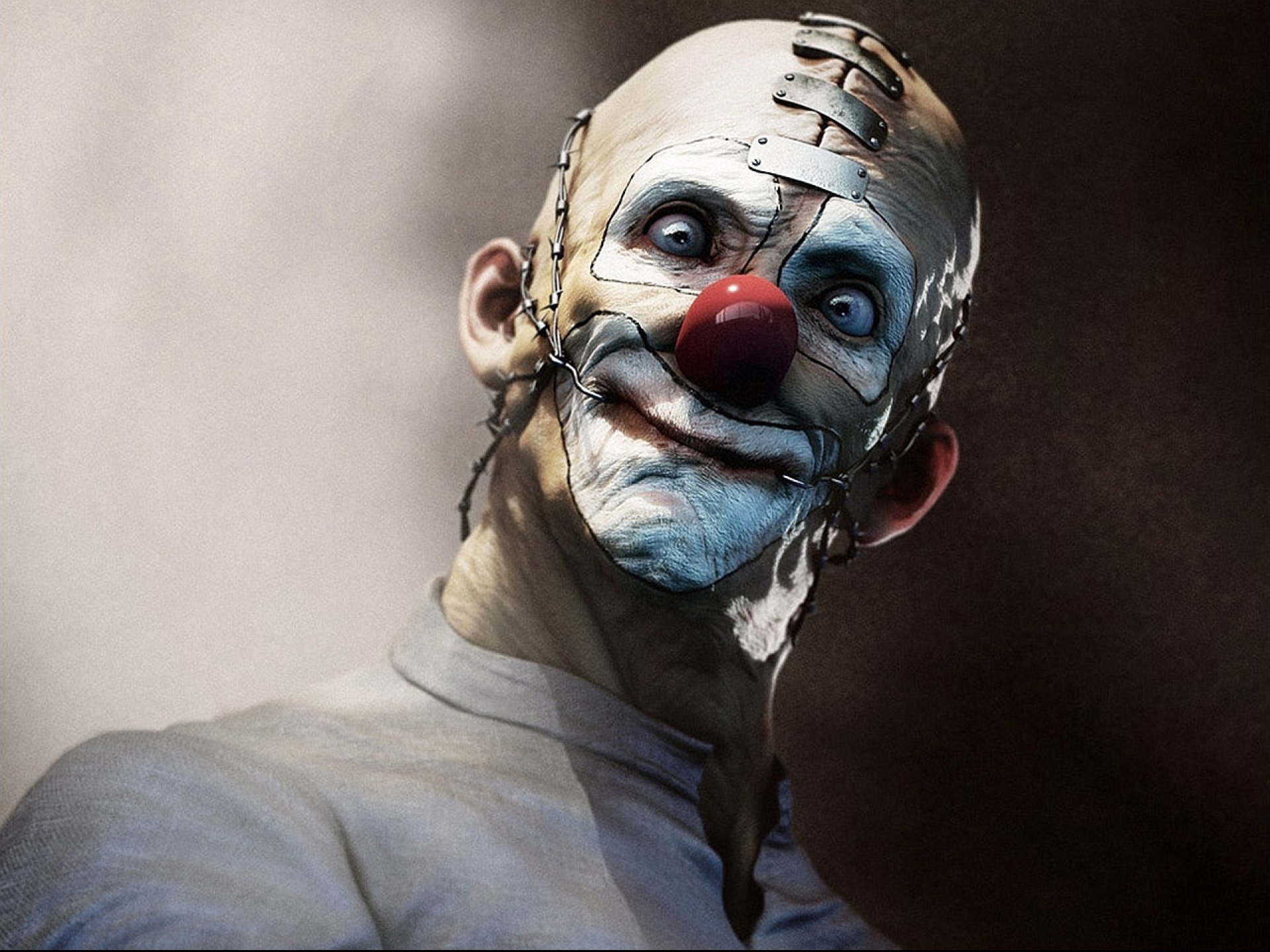 [31+] Scary Clown HD Wallpaper on WallpaperSafari