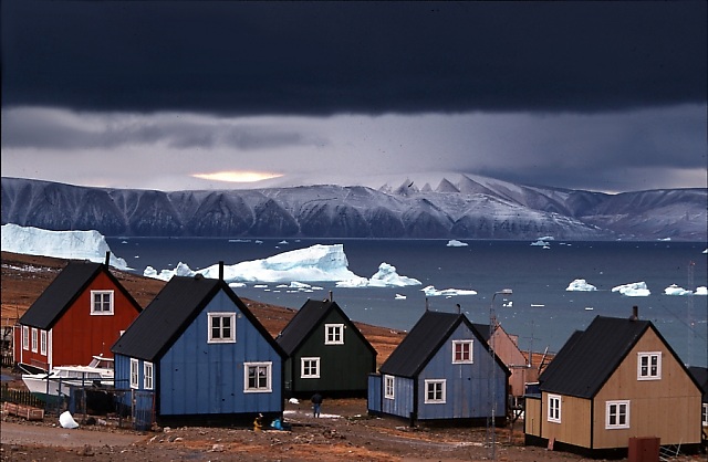 Qaanaaq Picture Greenland Photo Wallpaper
