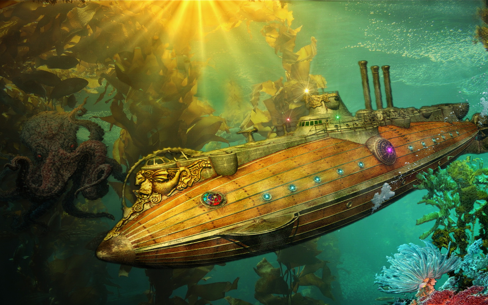 The Nautilus Is Fictional Submarine Featured In Jules Verne S