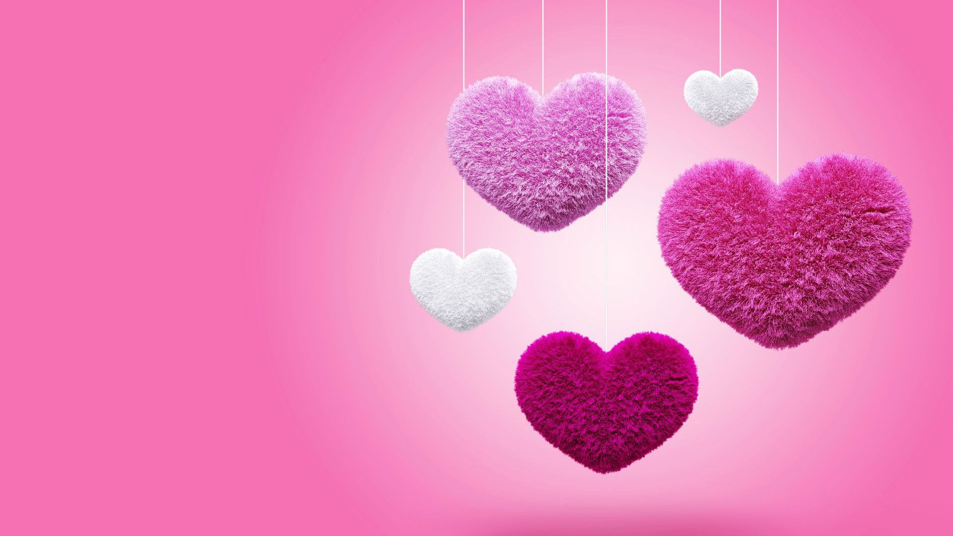 Pink Heart HD Wallpaper Picture Image