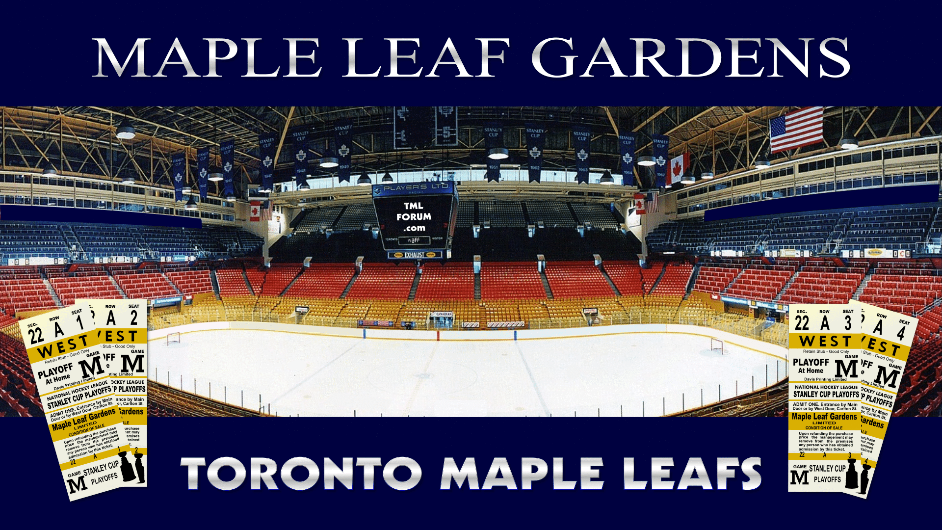 Toronto Maple Leafs Wallpaper Border