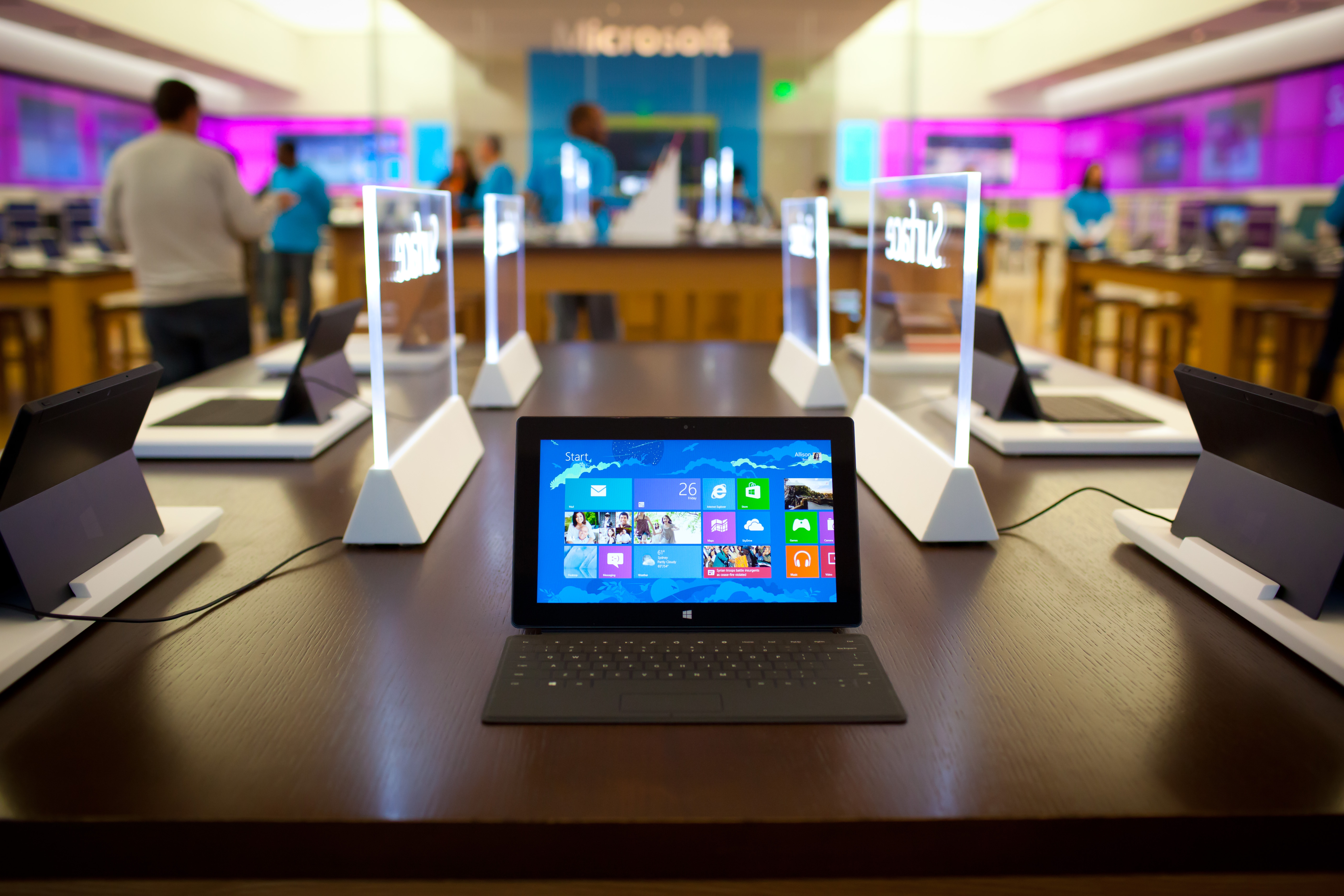 Microsoft Microsofts network of stores will continue to exist