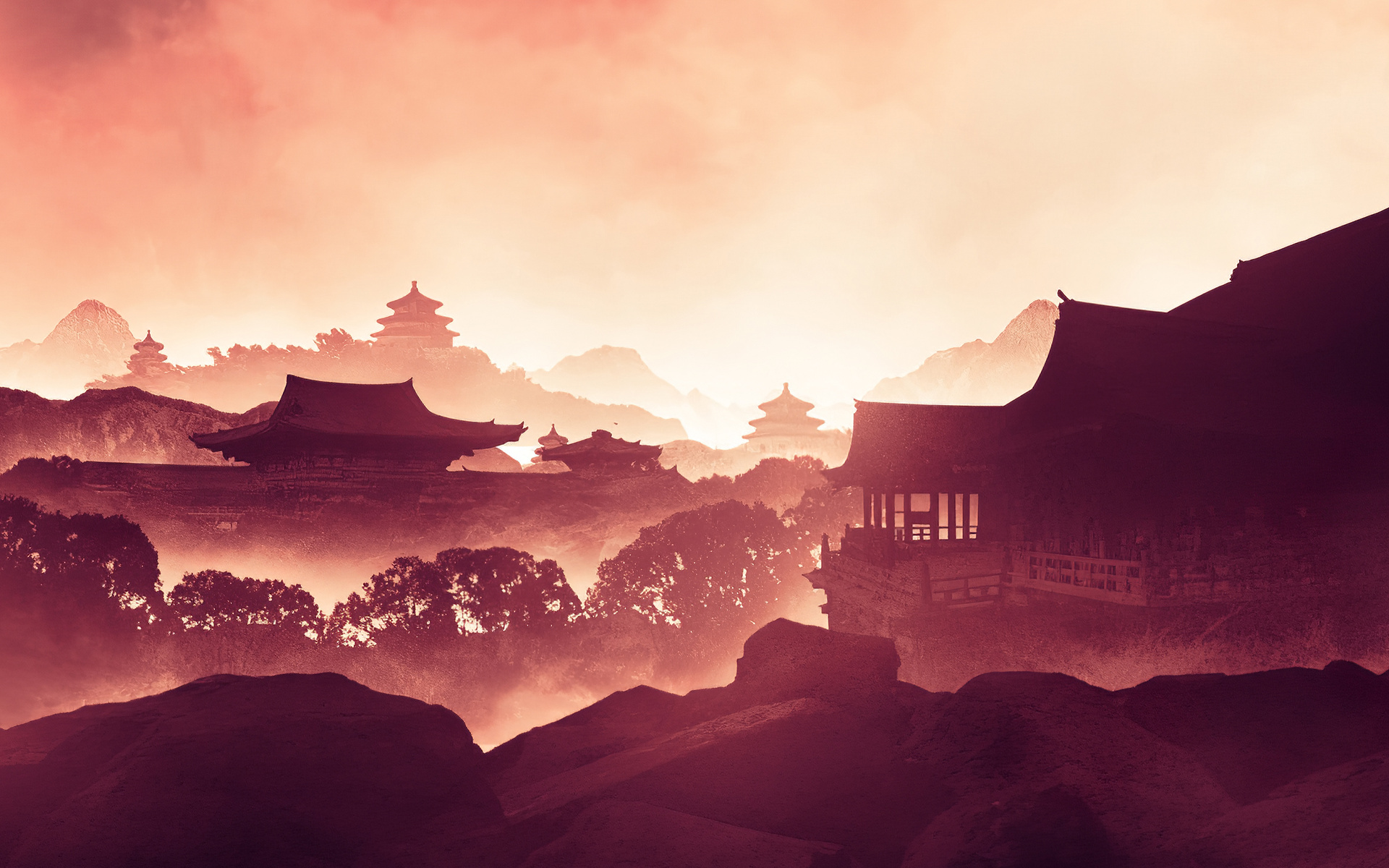 Asian Japan Digital Art 4k 1080p Resolution HD Wallpaper
