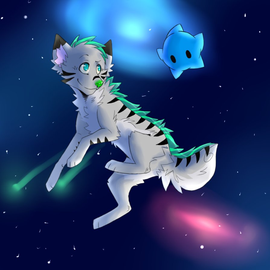 Wolf Galaxy By shadowthewolf71