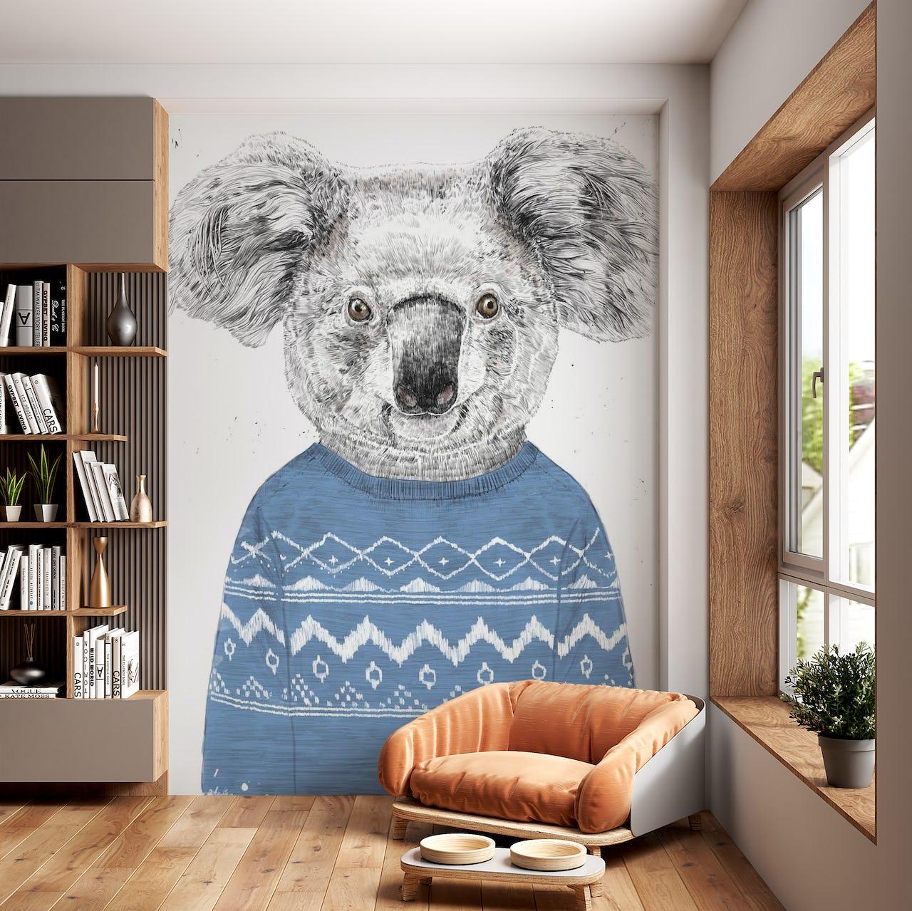 Winter Koala Wallpaper Happywall