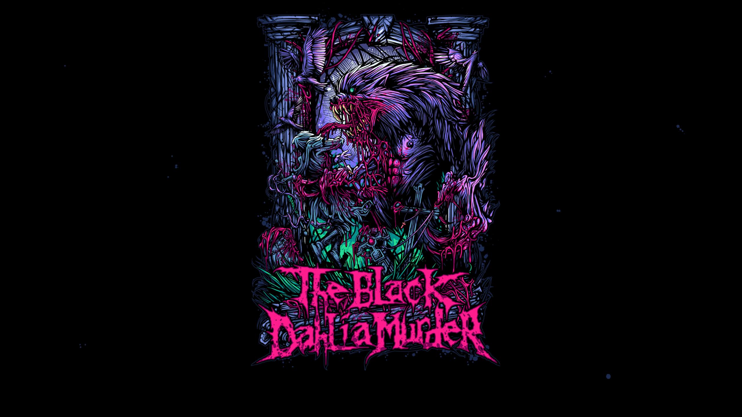 Music The Black Dahlia Murder Digital Art Band HD Wallpaper Of