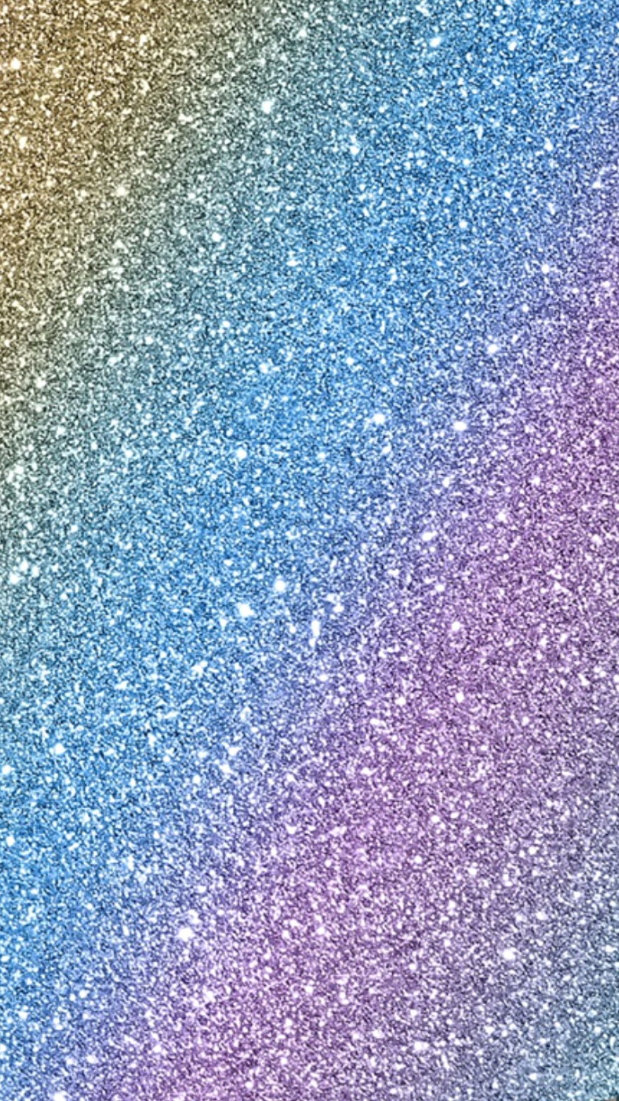 Teal Glitter iPhone Wallpaper On